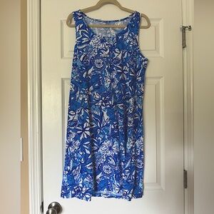Lily Pulitzer Lela Henley tank dress in size large